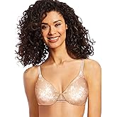 Bali Women's Underwire Bra DF3W11, One Smooth U Back-Smoothing Bras for Women, Concealing, Full Coverage