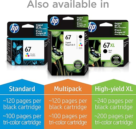 hp 67 instant ink