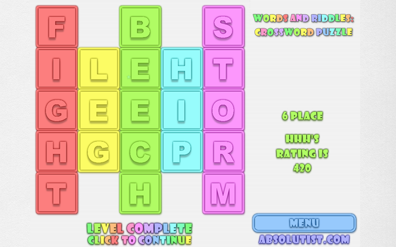 Amazon.com: Words and Riddles: Crossword Puzzle : Apps & Games