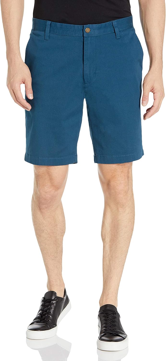 Nautica mens Nautica Men's 8.5" Classic Fit Deck Shorts Casual Shorts