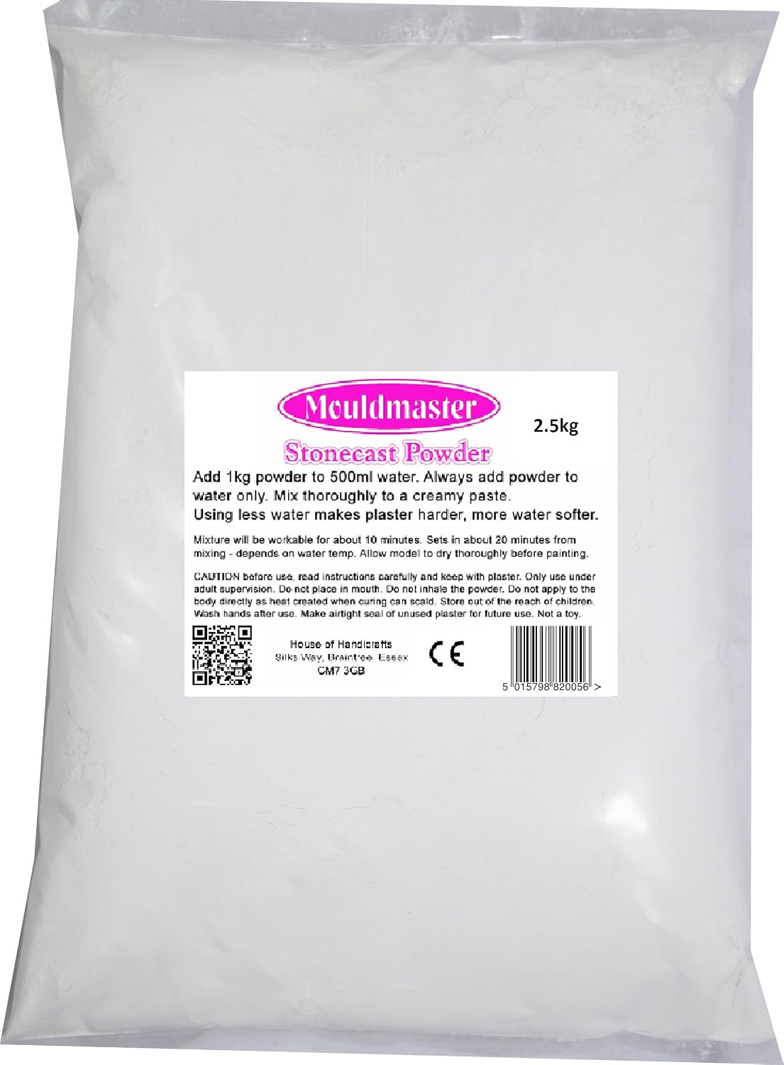 Mouldmaster 2.5 Kg Stonecast, White