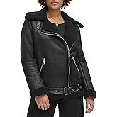 Levi's Womens Faux Shearling Moto