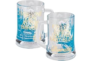 Paladone One Piece Baratie Glass Stein with Handle 500ml, Officially Licensed Netflix Anime Pop Culture Merchandise for Fans