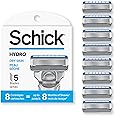 Schick Hydro 5 Sense Hydrate Razor Refills for Men, 8 Count (Pack of 1)