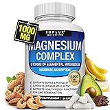Magnesium Complex Supplement 8 Elemental 1000mg