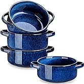 vancasso Starry Soup Bowls with Handles, 30 Oz French Onion Soup Bowls, Oven Safe Soup Bowls for Cereal, Pasta, Chilli, Stew,