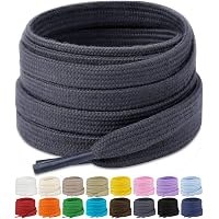 Round Heavy-Duty Shoelaces [2 Pairs] - 5/32" Thick For Boots, Sneakers, Work Shoes 2 thumbnail image