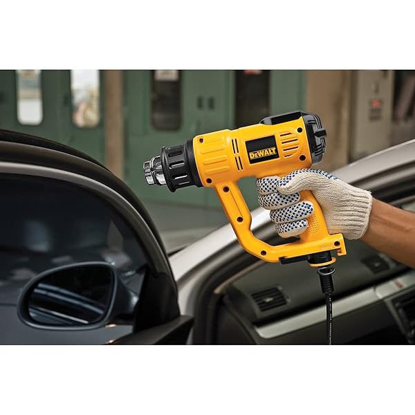 DEWALT HEAT GUN WITH LCD DISPLAY (D26960) , YELLOW