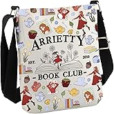 GJTIM Japanese Animation Movie Gift Book Lover Gift Arrietty Crossbody Bag for Cartoon Movie Lover
