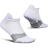 Feetures Merino 10 Ultra Light Cushion No Show Tab Ankle Socks - Wool Socks for Women & Men