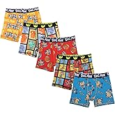 Bioworld Dog Man Fun All-Over Print Boys Boxer Briefs (5 Pack)