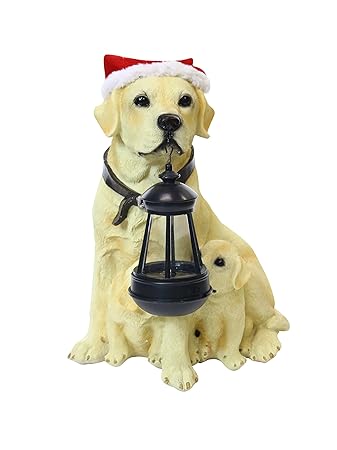 Amazon.com: Alpine Corporation Solar perro y cachorro de ...