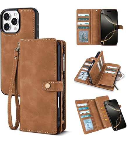 Amazon.com: SROJDHFJB Peacock for iPhone 16 Pro Wallet Case with