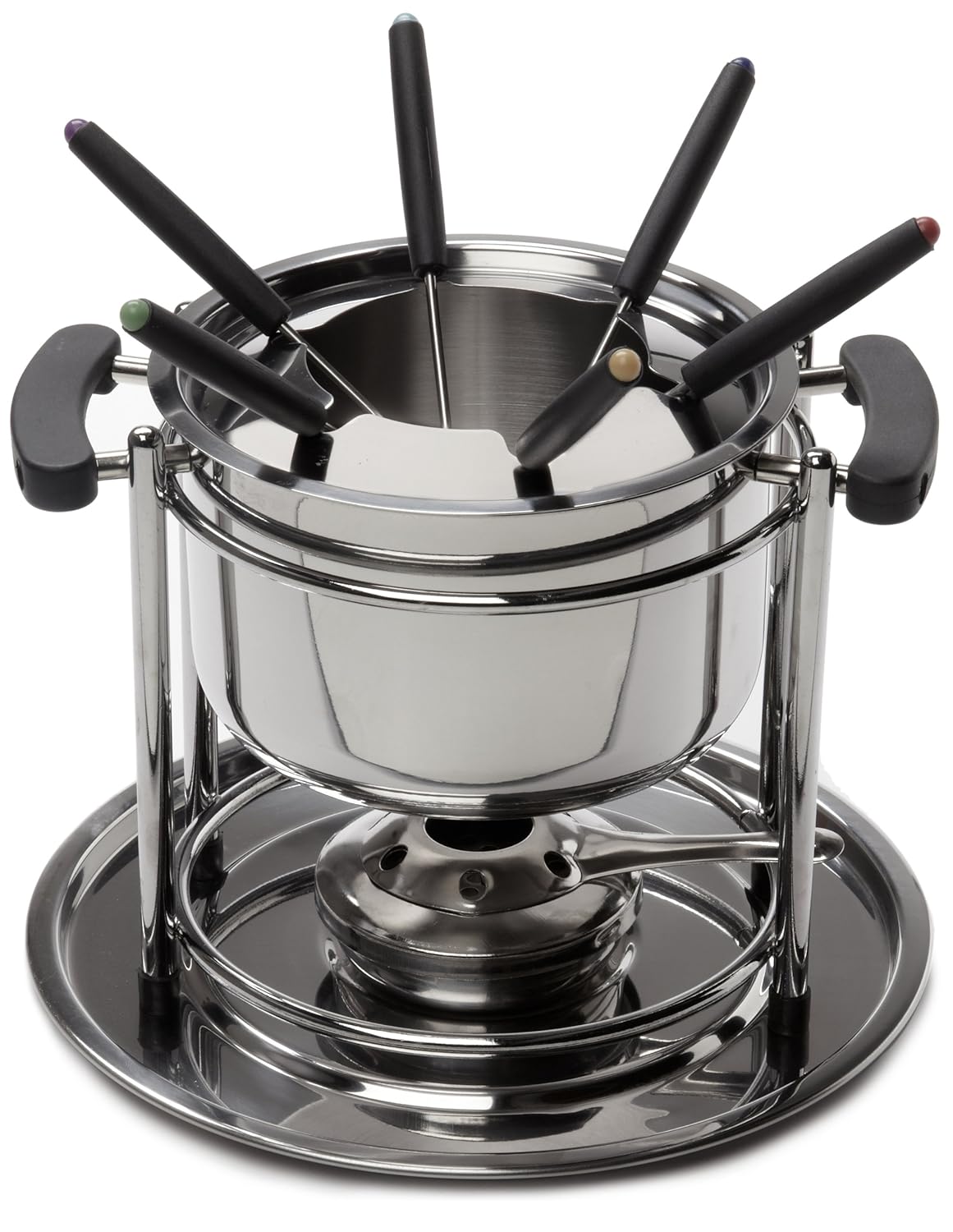 ExcelSteel Fondue Set, 11-Piece Set
