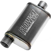 Flowmaster Flow FX Chambered Muffler &ndash; 3.00" Offset In / 3.00" Center Out | Flow FX, Moderate Sound, Stainless Steel, Affordable Performance for Modern trucks, Muscle Cars &amp; Daily Drivers (71229)