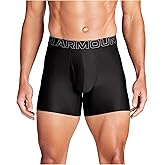 Under Armour mens Multi-pack Performance Tech Boxerjock Brief, 6" Inseam, All-day Comfort & Soft