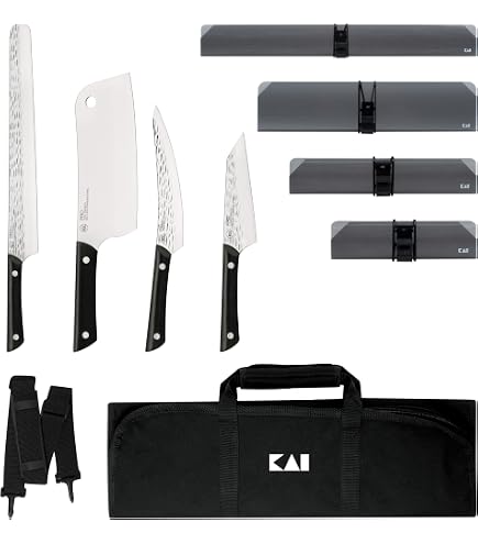 Amazon.com: Kai PRO 7 Piece Culinary Knife Set, Includes 8