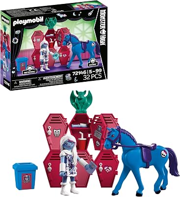 | Monster High™ | Abbey bei den Spinden | Schulflur‑Szene mit Abbey Bominable, Nightmare, Glow‑Buch & Spinden | Für Fans ab 5 Jahren | 72146