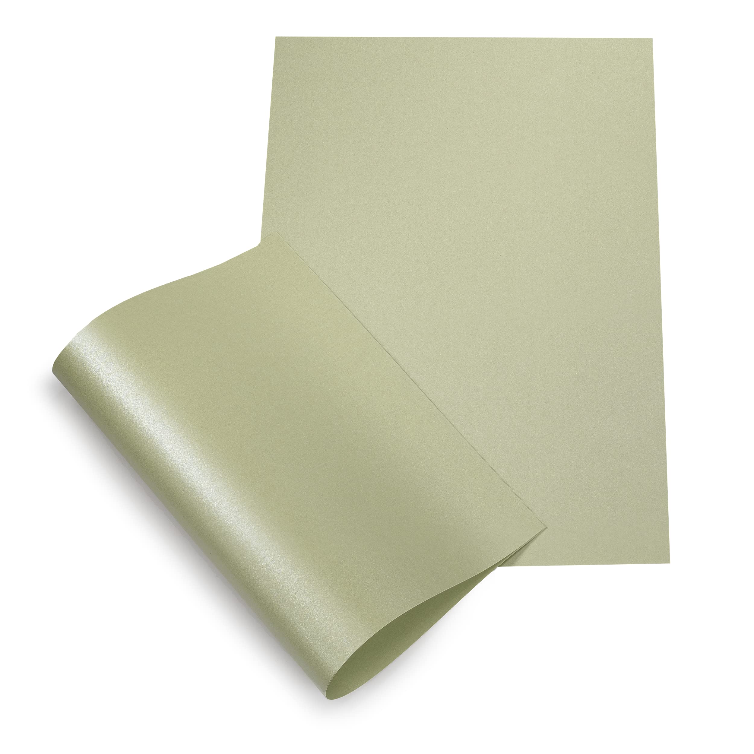 Papertent A4 Double-Sided Pearl Card, 250gsm 20 Sheets - Lemon Fresh — image 1