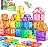 Coodoo Magnetic Tiles Starter Set 36 Pieces Classroom Toys 3+ Rainbow view 1