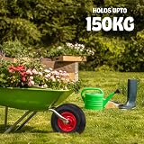 Crystals 14" Wheelbarrow Wheel Tyre 4.00-6 PU Heavy Duty Replacement Tire view 8