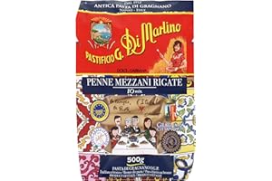 Di Martino Penne Mezzanelli Rigate - Dolce & Gabbana Pasta from Italy - Dried Penne Pasta 500g