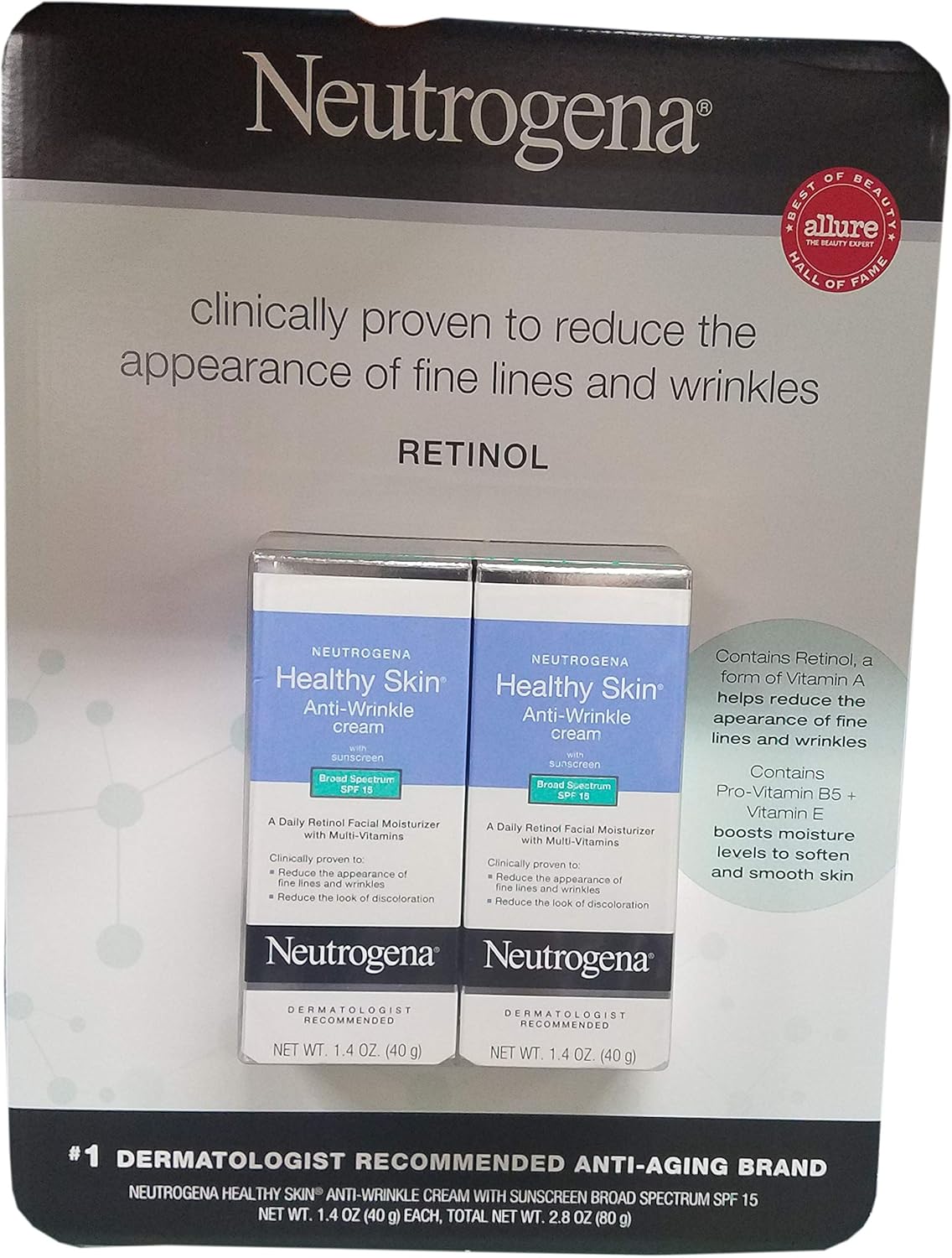 Neutrogena Healthy Skin Moisturizer With Spf 15, 2.8 Ounce