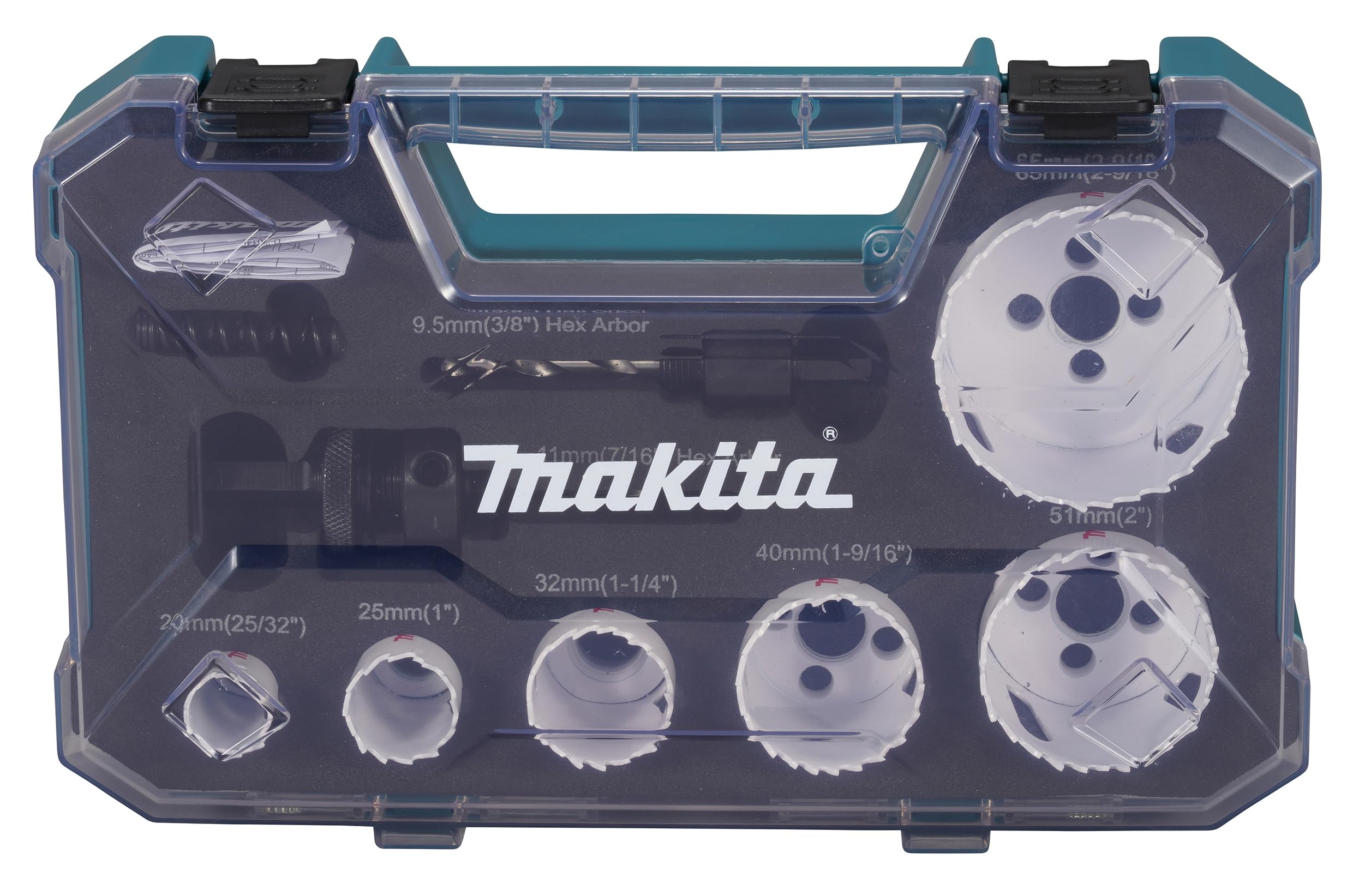Makita D-47139 8 Piece Electricians Holesaw Kit 1