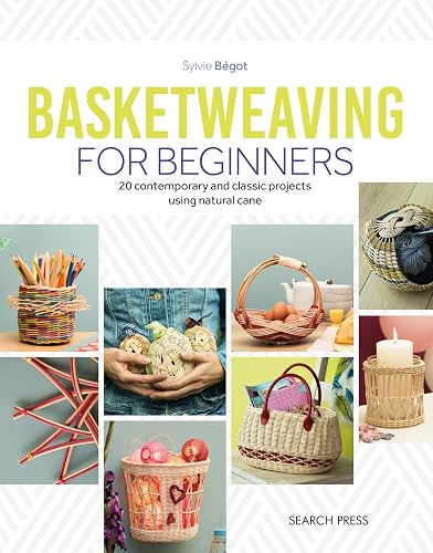 Download Basketweaving for Beginners: 20 contemporary and classic basketweaving projects using natural rattan PDF