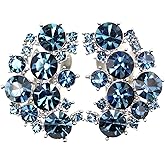 Faship Gorgeous Clip Ons Floral Earrings