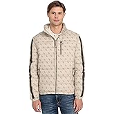 GUESS mens Klein Color Block Stripes Jacket