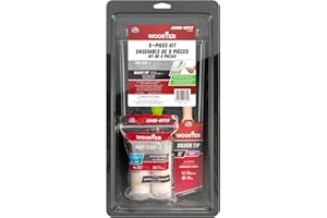 Wooster Brush RR396-4 1/2 Pro/Doo-Z FTP, Jumbo-Koter & Silver Tip Kit, 4 1/2 Inch