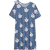 AVIIER Hospital Gowns for Women Open Back Adaptive Clothing Nightgowns Post Shoulder Surgery Dress