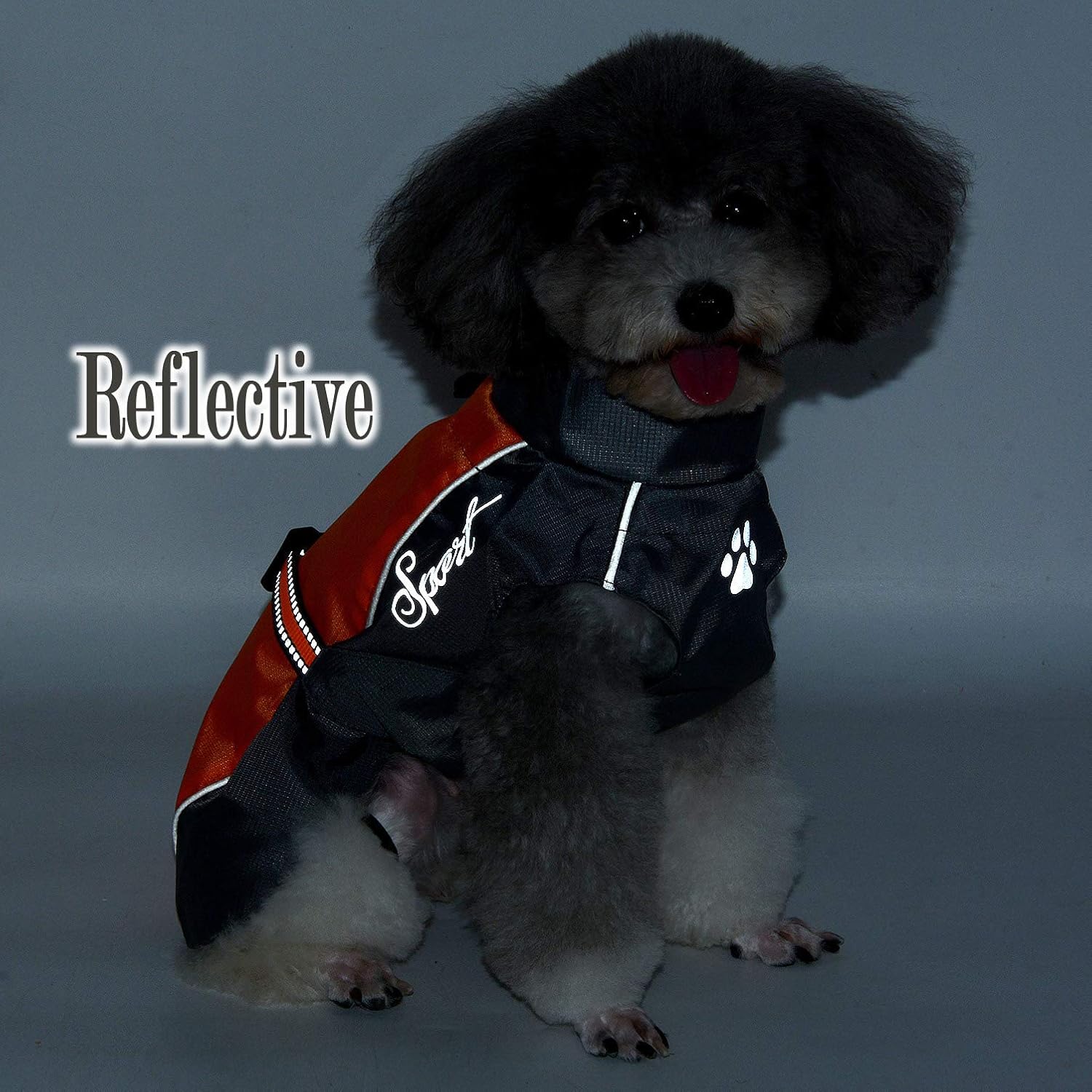 Ranphy Waterproof Dog Raincoat for Medium Large dogs Reflective Adjustable Breathable Jackets Mesh Poncho Clothes Outdoor Sports Pet Vest Coat Labrador Rainwear with High Neckline Collar Red 3XL - Image 5