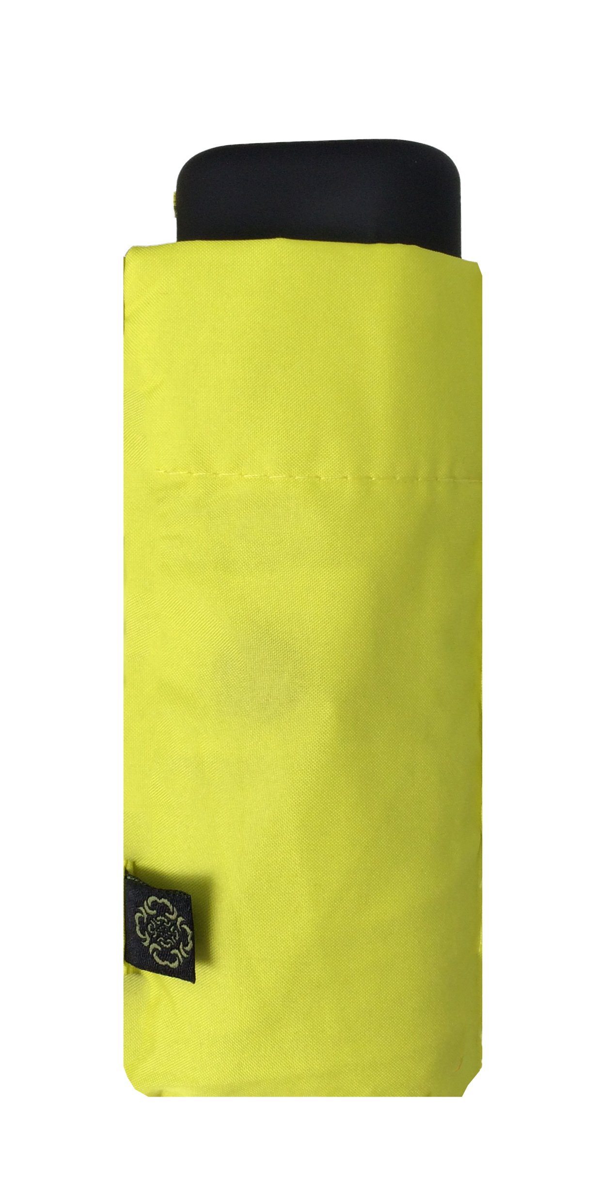 City travel Folding Umbrella - Mini pocket size 17cm - Rectangular shape Design - Windproof - 6 Ribs in alumium and fiberglass - compact - ultra light(Yellow)