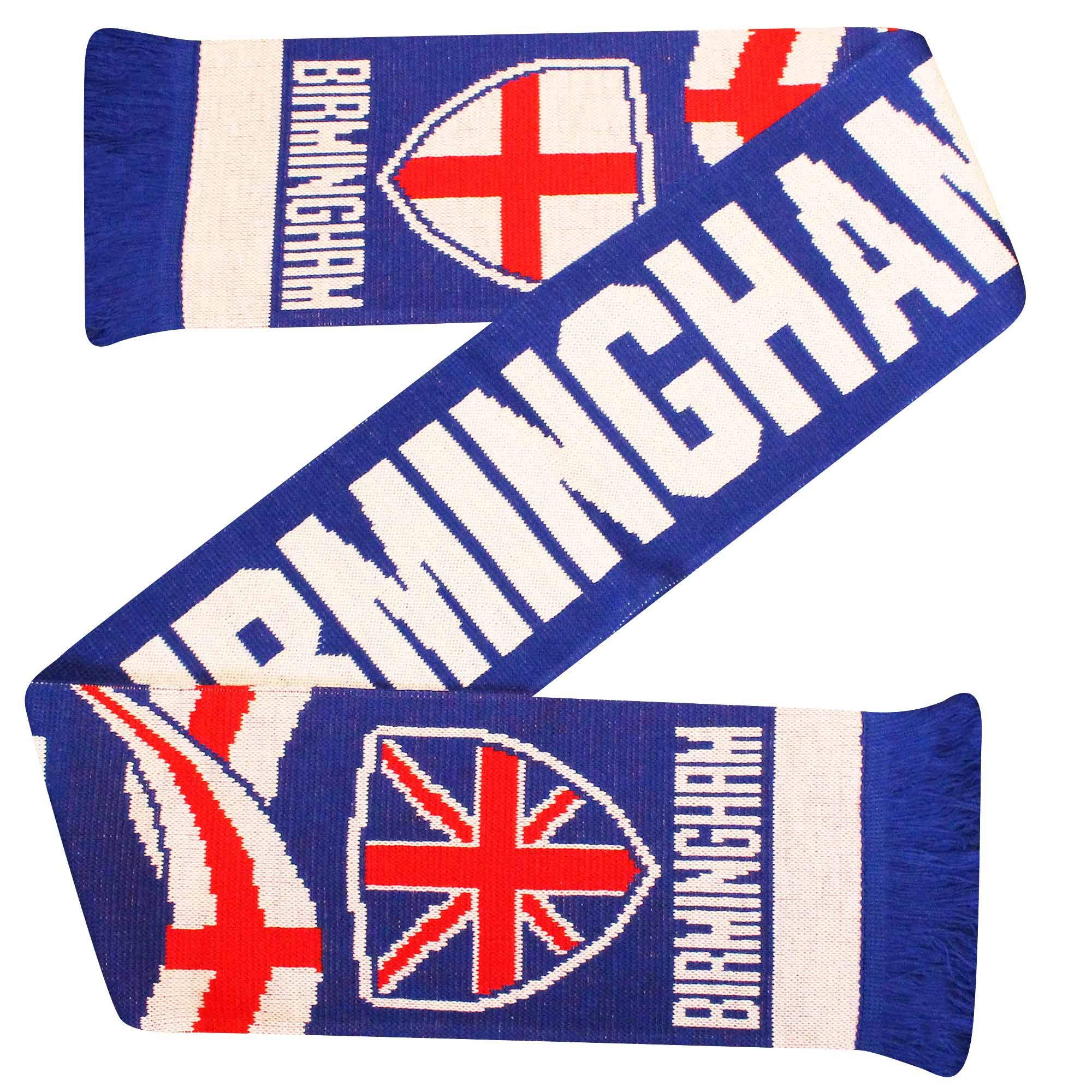 Birmingham City Football Fans Scarf (100% Acrylic)