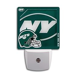 YouTheFan NFL New York Jets Logo Series Nite Light