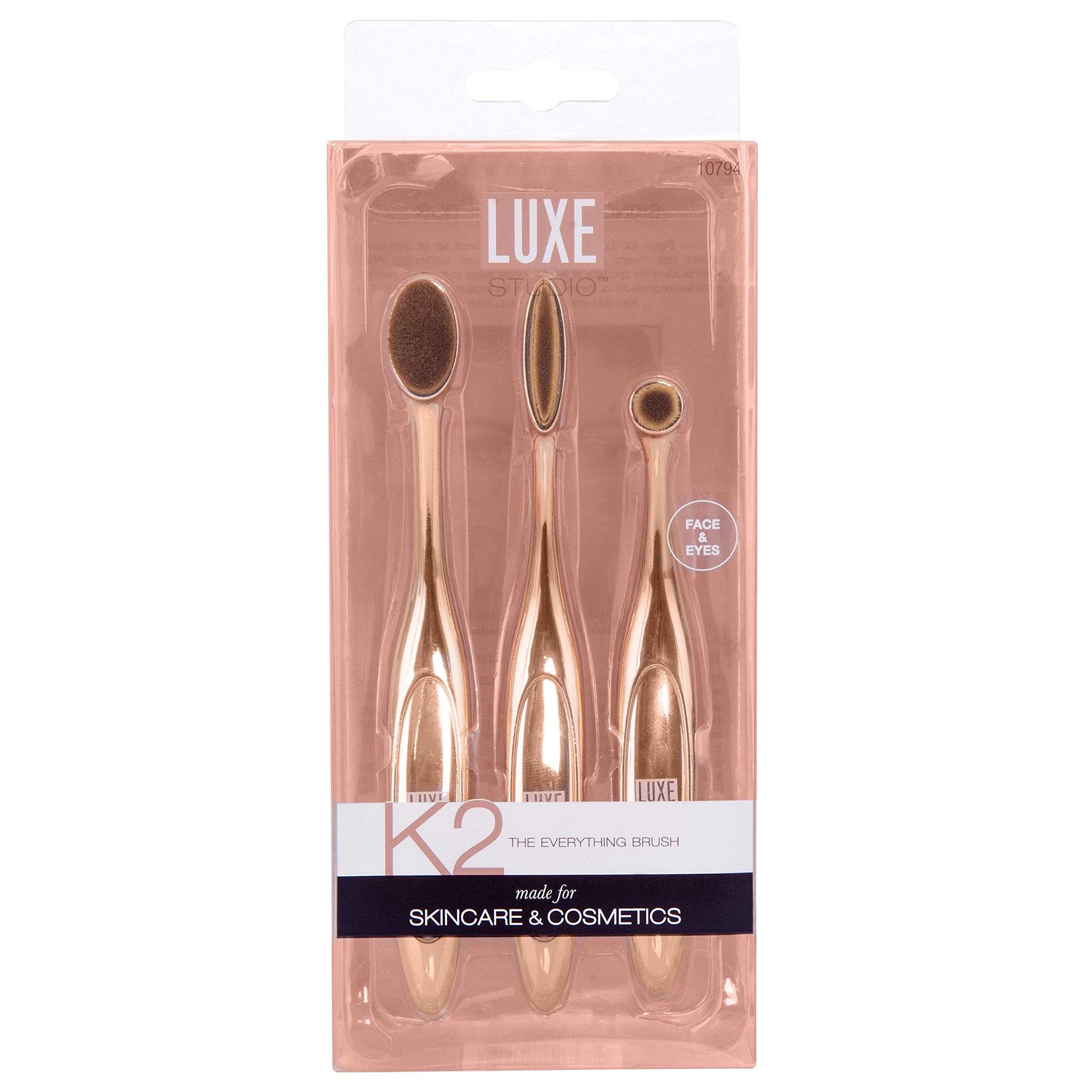 Luxe Studio Oval 6, 7 and 3 Brush Kit