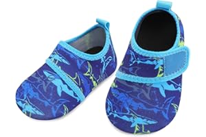L-RUN Baby Water Shoes Barefoot Walking Shoes Infant Aqua Sock Swim Shoes for Beach Pool Sand Babies First Walker Shoes