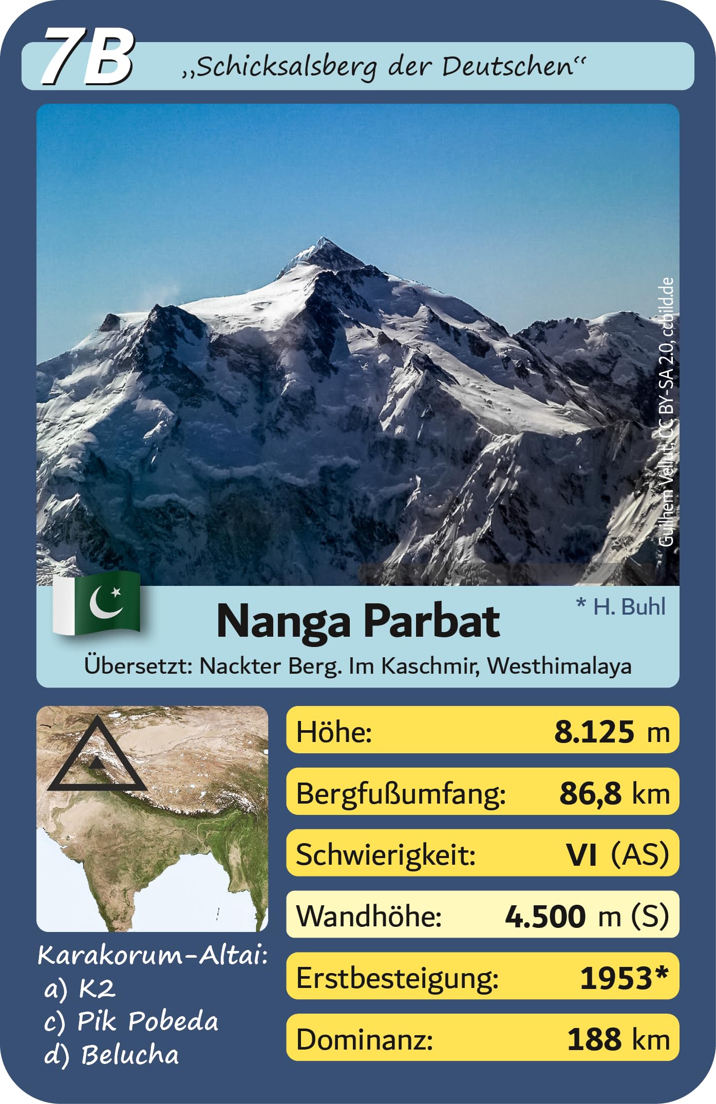 Wendels Kartenspiele 5er-Set: Berge Flüsse Städte und Länder Trumpf Quartett Spiele | Kleine Geschenke für Kinder & Familie 9