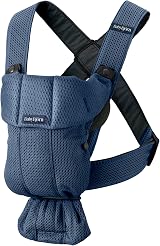 BabyBjörn Baby Carrier Mini 3D Mesh Navy Blue Brand New in Box view 6