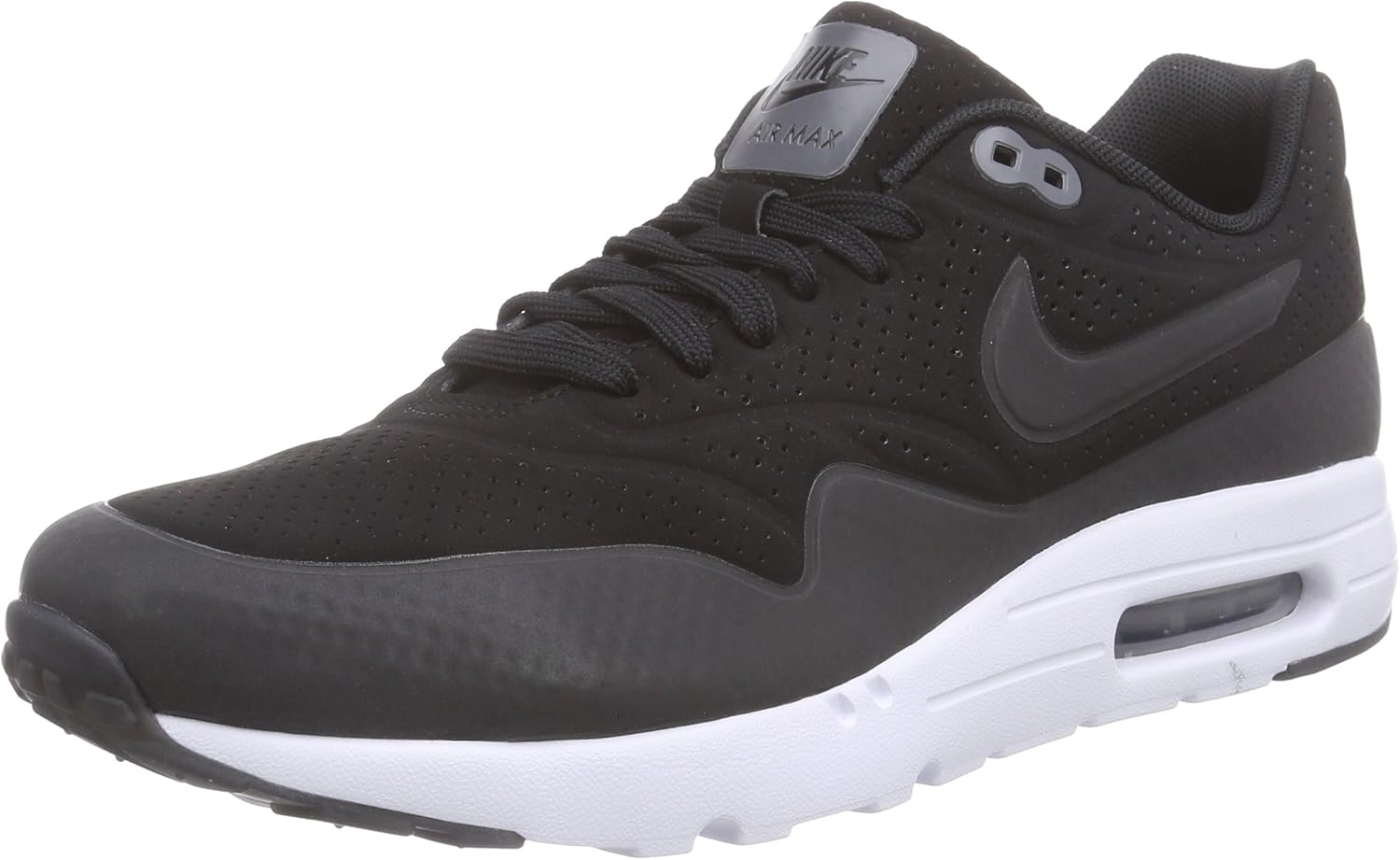 Nike Air Max 1 Ultra Moire Men S Trainers Black Black Black Dark Grey White 6 Uk 40 Eu Amazon Co Uk Shoes Bags
