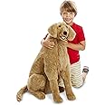 Melissa & Doug Giant Golden Retriever Lifelike Stuffed Animal Dog
