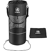 Gydoty Boat Trash Bag Can Boat Accessories Boat Owner Gifts for Men Boating Must Haves Reusable Mesh Garbage Container(Black,No Zipper)