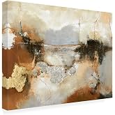 Wrapped Canvas Wall Art - Design Fabrikken 'Rusty' Wall Art for Living Room, Bedroom, or Office D&eacute;cor - 24x32