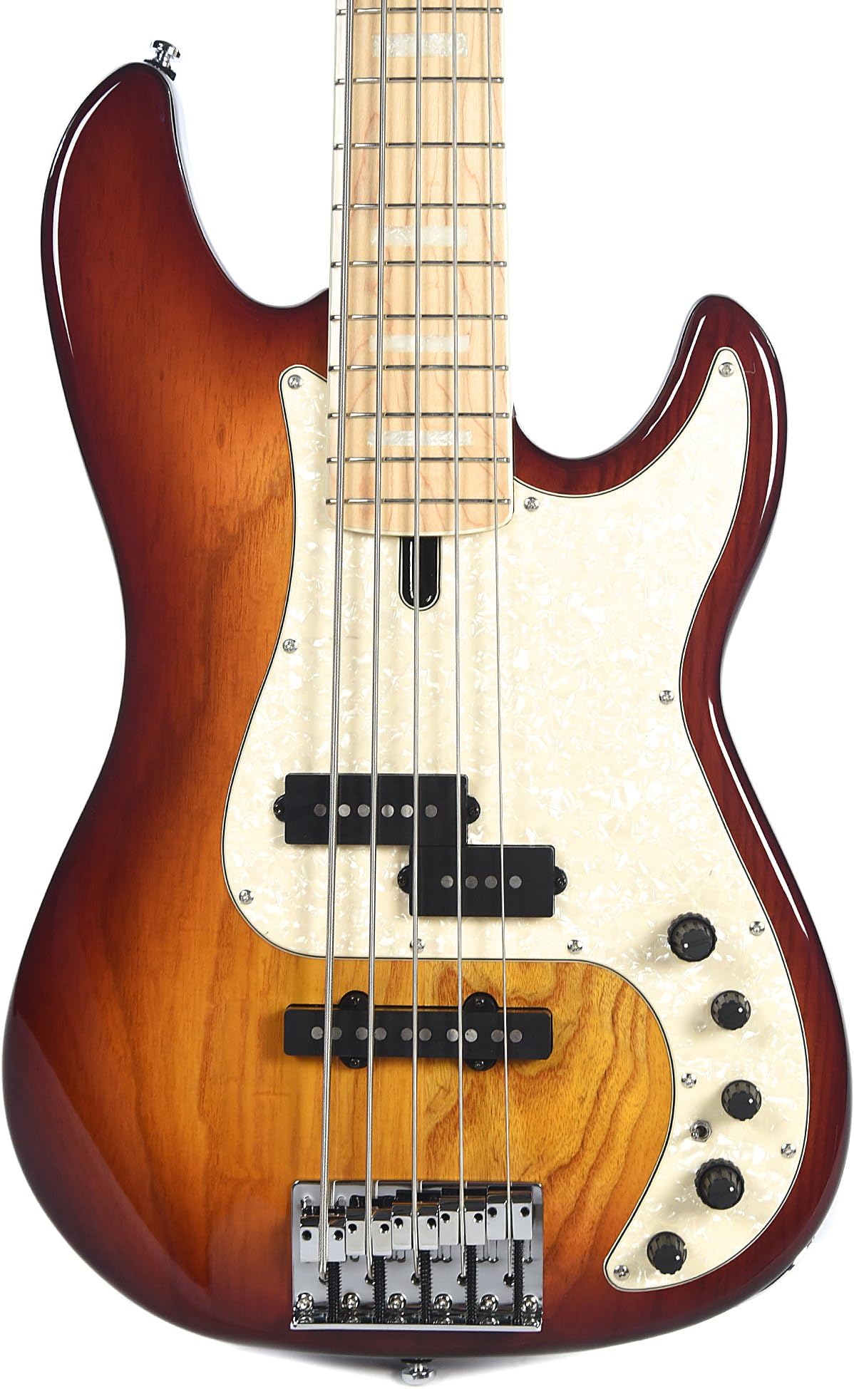 Sire Marcus Miller P7 Swamp Ash 5-String Bass Tobacco Sunburst w/Gig Bag