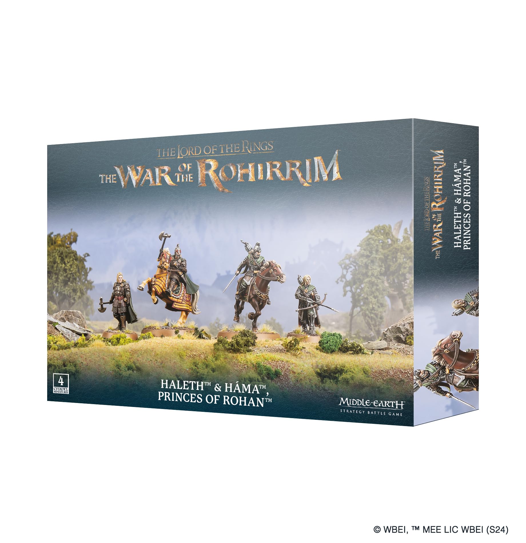 Games Workshop - Middle-Earth Strategy Battle Games: Haleth & Hama Princes of Rohan