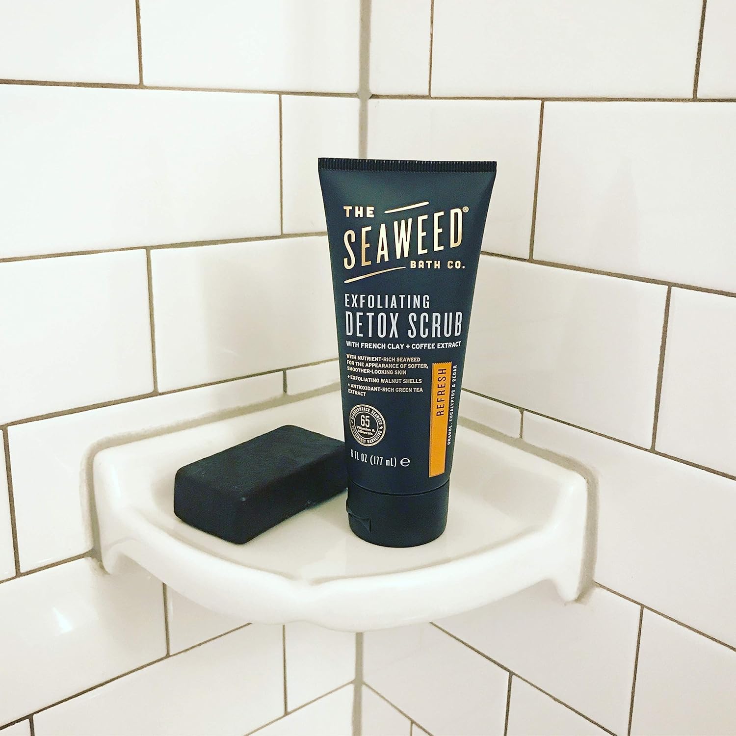 The Seaweed Bath Co.. Refresh Exfoliating Detox Body Scrub, 6 Oz : Beauty