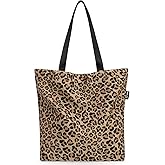 HOLYLUCK Women's Tote Bag with Buckle and Zipper Inner Pocket Reusable Shoulder Bag for Shopping,Beach,Gym