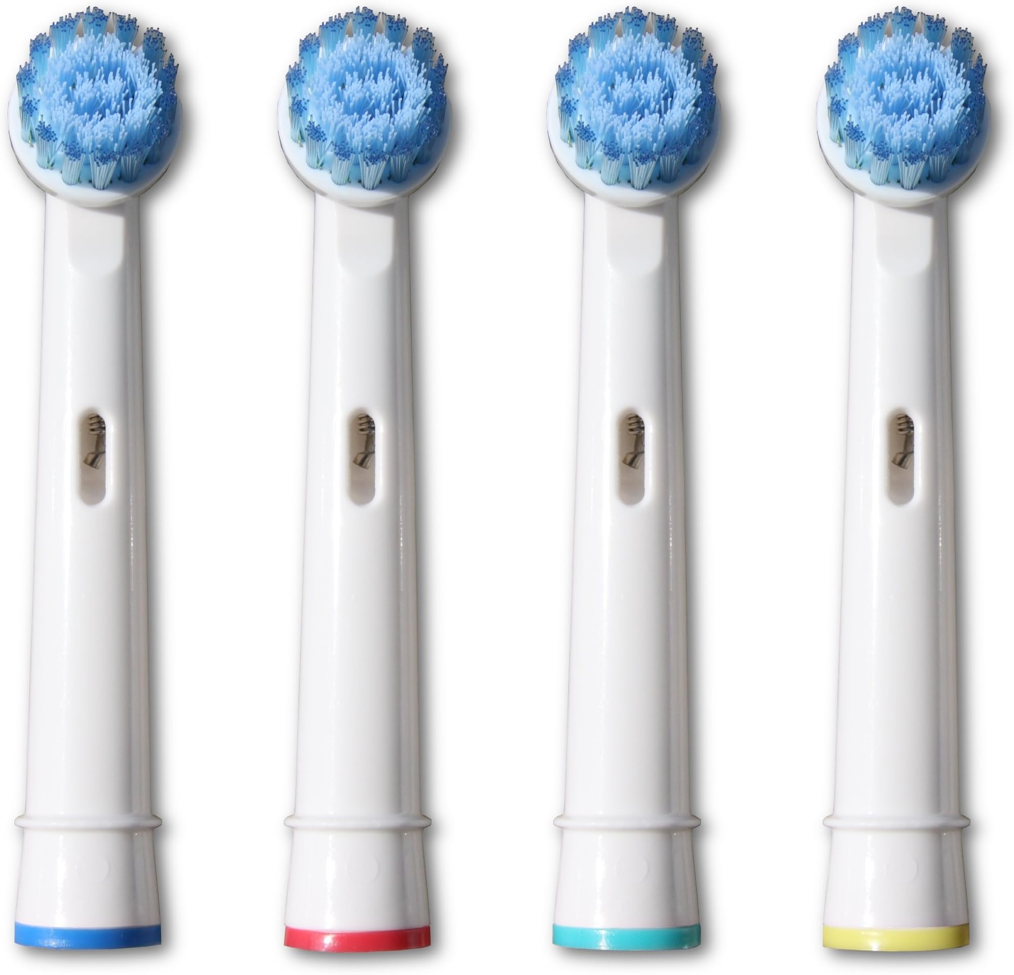 4x Toothbrush Replacement Electric Toothbrush Heads, Compatible With Braun Oral B Sensitive, Spare Brushes